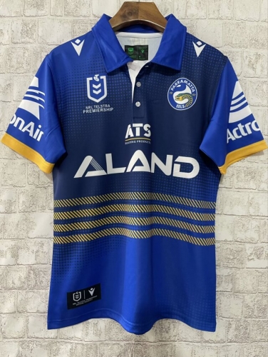 2024 Manly-Warringah Sea Eagles Home Blue Thailand Rugby Shirts-805