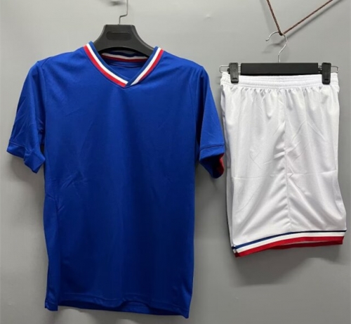 Customize 2024/25 France Home Blue Soccer Uniform-DN