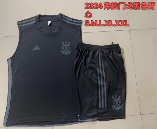 2023/24 Flamengo Black Shorts-Sleeve Thailand Soccer Vest Uniform-815