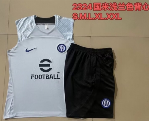 2023/24 Inter Milan Light Dray Thailand Soccer Tracksuit Uniform-815