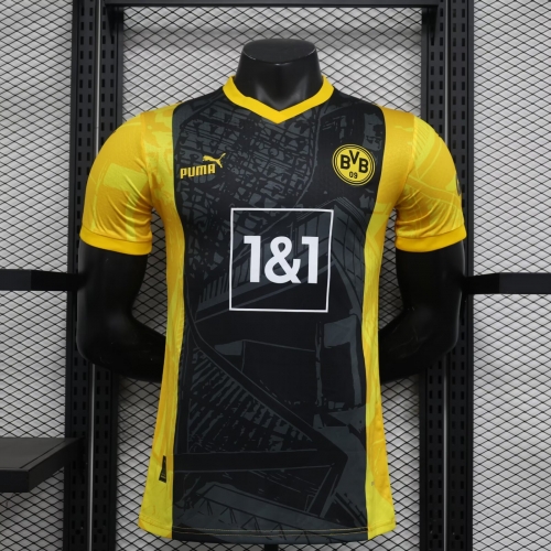 Player Version 2024/25 Borussia Dortmund   Yellow Thailand Soccer Jersey-888/416