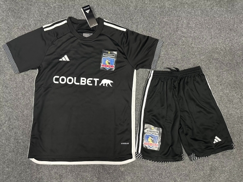 2024/25 Colo-Colo Away Black Soccer Uniform-208/36