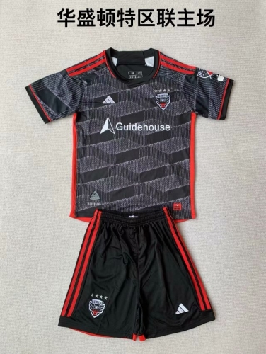 2024/25 D.C. United Home Black & Dray Soccer Uniform-208