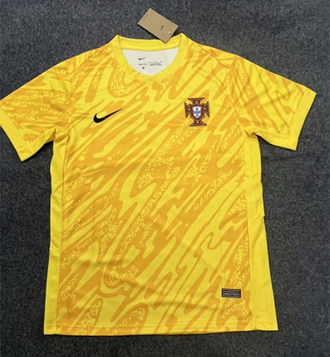 2024/25 Portugal Yellow Training Thailand Soccer Jersey-1106/SX/47