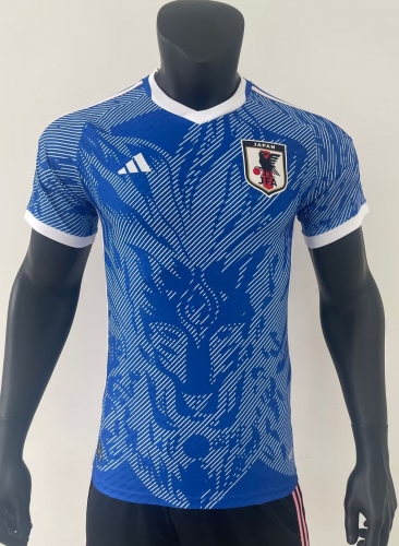 Player Version 2024/25 Japan Blue Thailand Soccer Jersey AAA-416