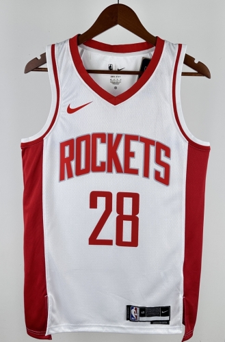 2023 Season Houston Rockets Home White NBA #28 Jersey-311
