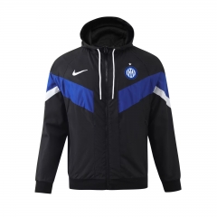 2024/25 Inter Milan Black Thailand Soccer Windbreaker-703