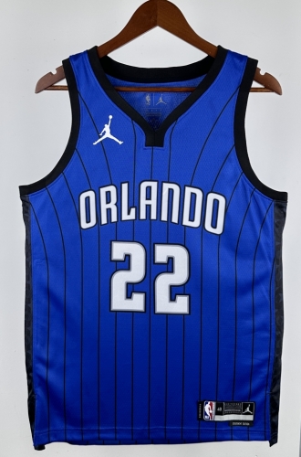 2023 SeasonFeiren Limited Version NBA  Orlando Magic Blue #22 Jersey-311