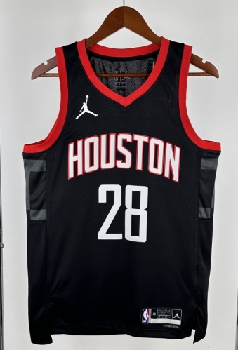 2024 Season Feiren Limtied Version Houston Rockets White NBA #28 Jersey-311