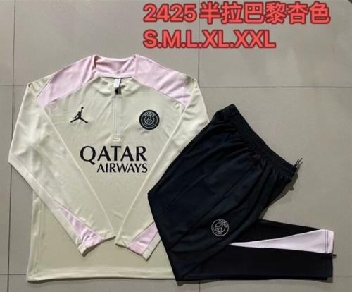 2024/25 Paris SG Apricot Thailand Soccer Uniform-815