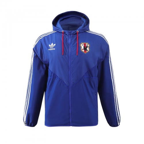 2024/25 Japan Blue Thailand Soccer Windbreaker-703