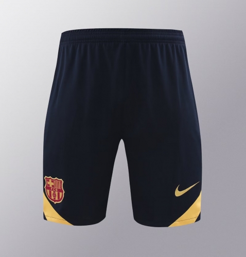 2024/25 Barcelona Black Thailand Soccer Training Shorts-418