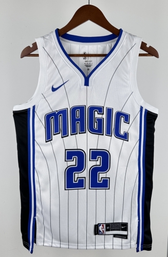 2023 Season NBA Orlando Magic Home White #22 Jersey-311
