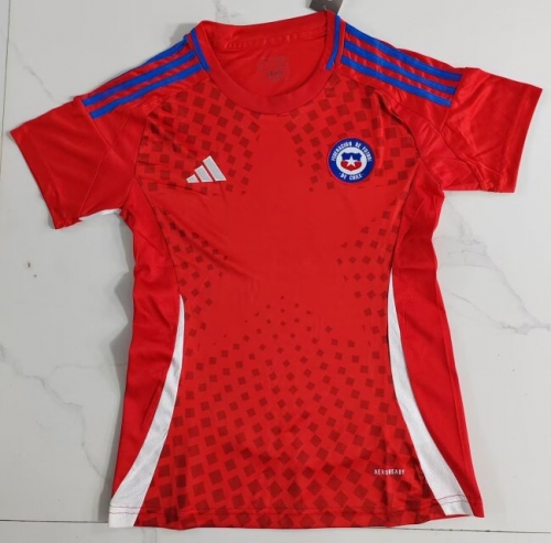 2024/25 Chile Red Female Thailand Soccer Jersey-319/JJ