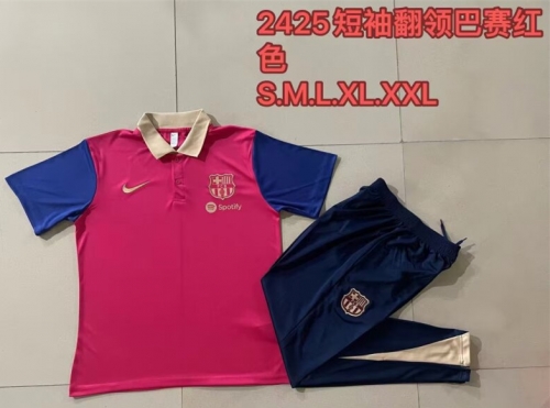 2024/25 Barcelona Red Polo Uniform-815