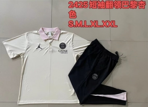 2024/25 Paris SG Apricot Thailand Polo Uniform-815