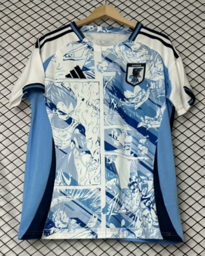 2024/25 Cartoon Japan Blue & White Thailand Soccer Jersey AAA-1095/313