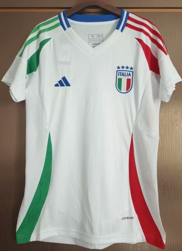 2024/25 Italy Away White Women Soccer Jersey AAA-JJ