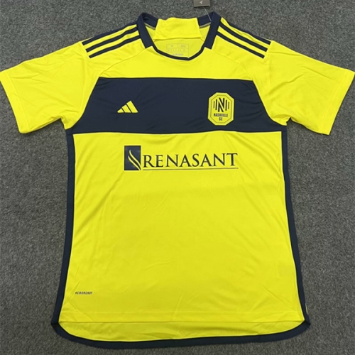 2024/25 Nashville SC Home Yellow Thailand Soccer Jersey AAA-709/47