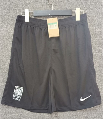 2024/25 Korea Republic Away Black Thailand Soccer Shorts-BLY