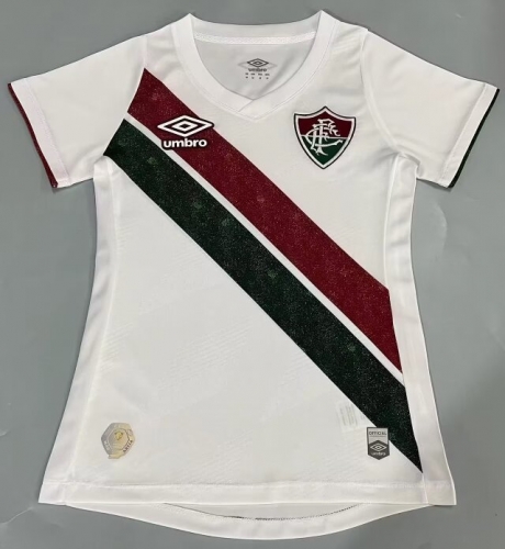 2024/25 Fluminense FC Away White Female Soccer Jersey AAA-908