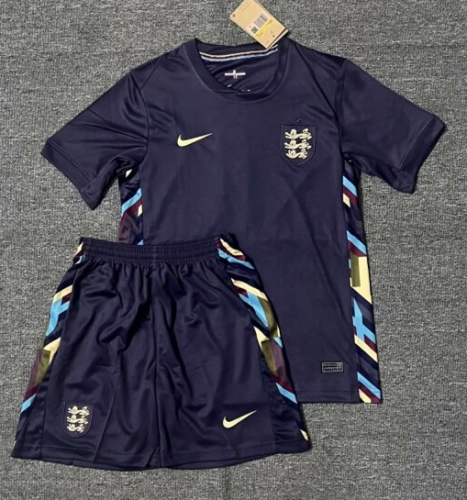 2024-25 England Away Purple Soccer Uniform-36/516