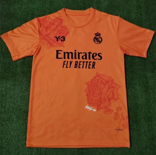 2024/25 Rea Madrid Y3 Orange Thailand Soccer Jersey AAA-407/312/416