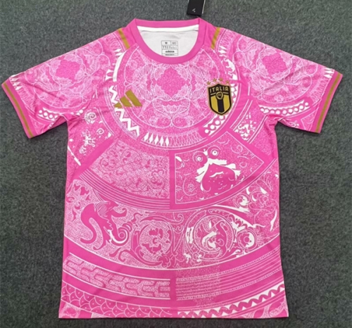 2024/25 Special Version Italy Pink Thailand Soccer Jersey AAA-407/47