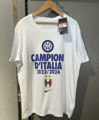 2024 Season Inter Milan White T-shirt-308