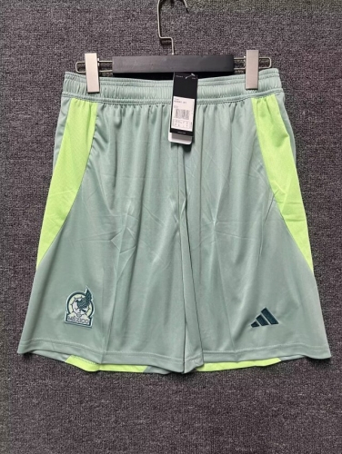 2024/25 Mexico Green Thailand Soccer Shorts-315