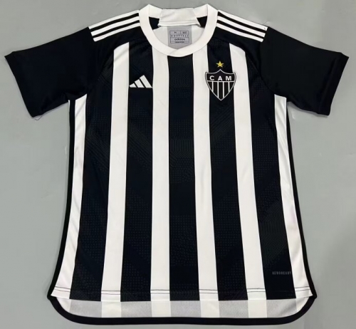 2024/25 Atlético Mineiro Home Black & White Thailand Soccer Jersey AAA-908