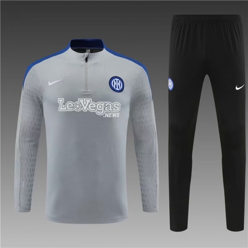 Player Version 2024/25 Inter Milan Dray Thailand Soccer Tracksuit Uniform-801