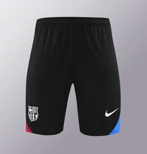 2024/25 Barcelona Black Thailand Soccer Training Shorts-418