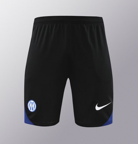 2024/25 Inter Milan Black Thailand Soccer Training Shorts-418