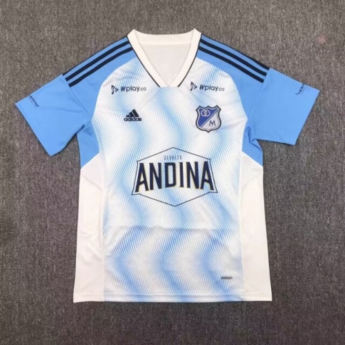 2024/25 Millonarios FC Away Blue & White Thailand Soccer Jersey AAA-417