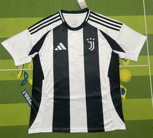 24/25 Juventus FC Home White & Black Thailand Soccer Jersey AAA-47/522