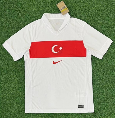 2024/25 Turkey White Thailand Soccer Jersey-1040/416/320