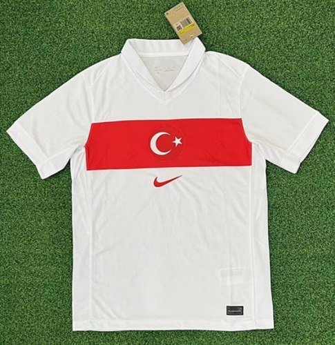 2024/25 Turkey White Thailand Soccer Jersey-518/416/320