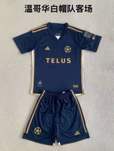 2024/25 Vancouver Whitecaps FC Away Royal Blue Soccer Uniform-208