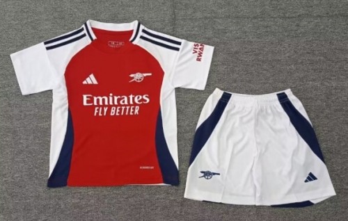 Kids 2024/25 Arsenal Home Red Kids/Youth Soccer Uniform-A/522