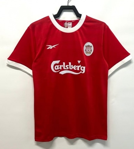 97/98 Retro Version Liverpool Home Red Thailand Soccer Jersey AAA-811