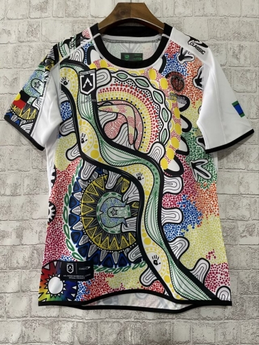 2024 Season Magpie Aboriginal Color Thailand Rugby Shirts-805