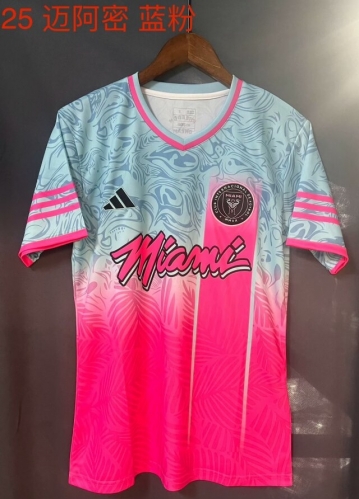 2024/25 Special Inter Miami CF Pink & Blue Thailand Soccer Jersey AAA-709/23/312