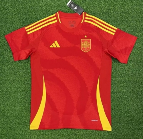 2024/25 Spain Home Red Thailand Soccer Jersey AAA-705/416/320