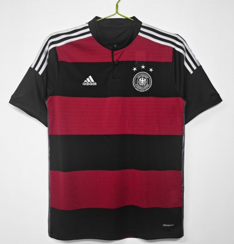 2014 Retro Version Germany Away Red Thailand Soccer Jersey-905/710/1041