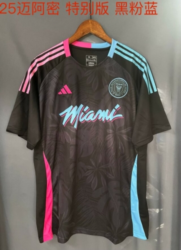 2024/25 Inter Miami CF Black Thailand Soccer Jersey AAA-709/711