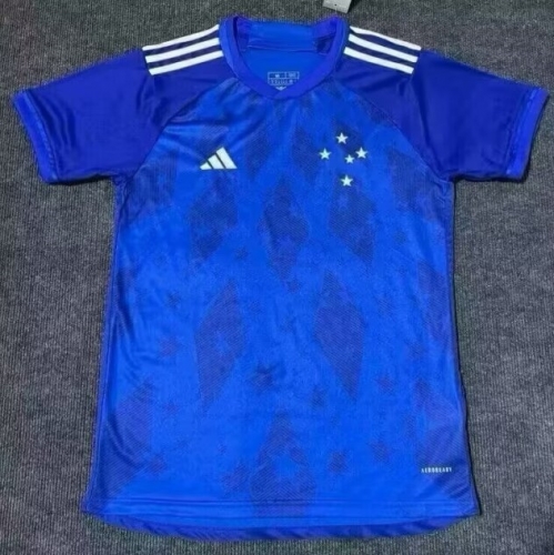 2024/25 Cruzeiro EC Home Blue Training Thailand Soccer Jersey-23