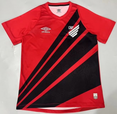 2024/25 Club Athletico Paranaense Home Black & Red Thailand Soccer Jersey AAA-908