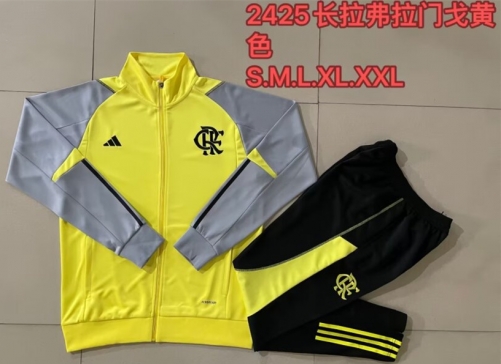2024/25 Flamengo Yellow Thailand Jacket Uniform-815