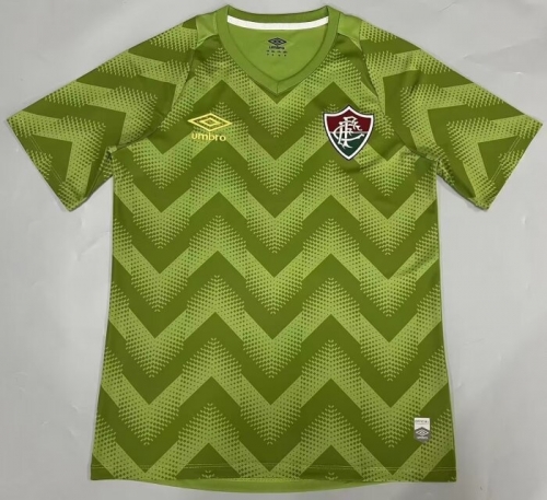 2024/25 Fluminense FC Home Goalkeeper Green Thailand Soccer Jersey AAA-908